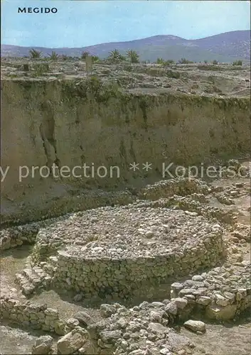 Israel Megido Ancient Cananite Altar Kat. Israel