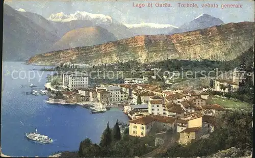 Torbole Lago di Garda Teilansicht  Kat. Italien