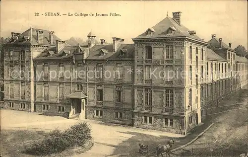 Sedan Ardennes Le College de Jeunes Filles Kat. Sedan