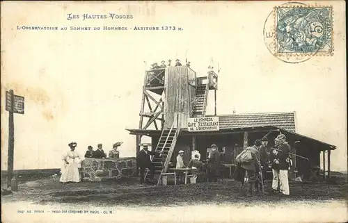 Hohneck Aussichtsturm Kat. Gerardmer