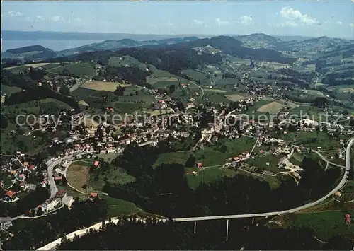 Teufen AR Flugaufnahme  Leuenbachbruecke Bodensee  Kat. Teufen