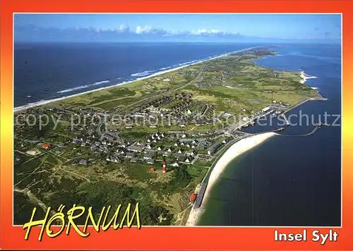 Hoernum Sylt Fliegeraufnahme Kat. Hoernum (Sylt)