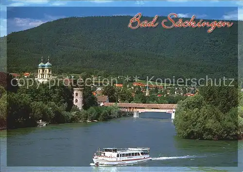 Bad Saeckingen Schiff Panorama Kat. Bad Saeckingen