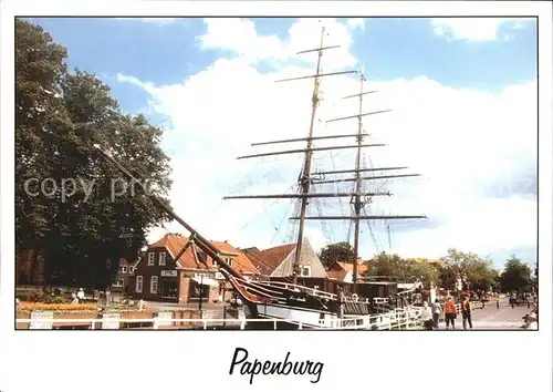 Papenburg Schiff Friederike Hauptkanal Kat. Papenburg
