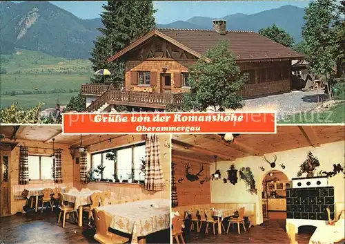 Oberammergau Romanshoehe  Kat. Oberammergau