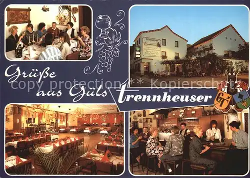 Guels Koblenz Restaurant Trennheuser  Kat. Koblenz