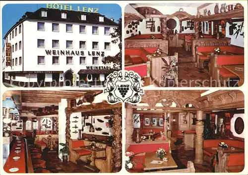 Koeln Rhein Hotel Lenz Kat. Koeln