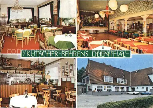 Lilienthal Bremen Kutscher Behrens  Kat. Lilienthal