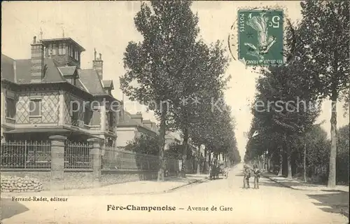 Fere Champenoise Avenue de Gare Kat. Fere Champenoise