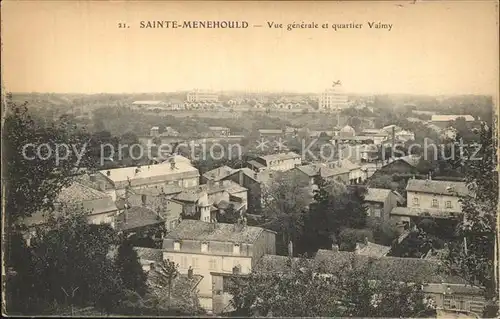 Sainte Menehould Vue generale et quartier Valmy Kat. Sainte Menehould