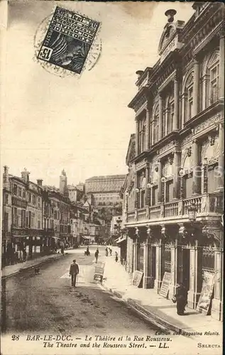 Bar le Duc Lothringen Theatre Rue Rousseau Kat. Bar le Duc