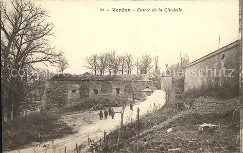 Verdun Meuse Entree de la Citadelle Kat. Verdun