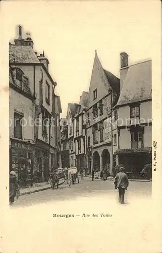 Bourges Rue des Toiles Kat. Bourges