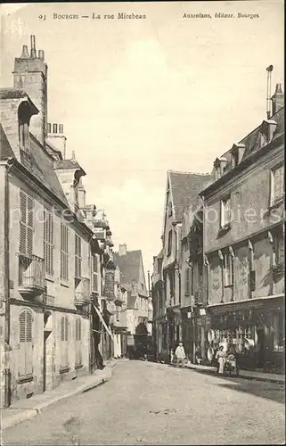 Bourges Rue Mirebeau Kat. Bourges