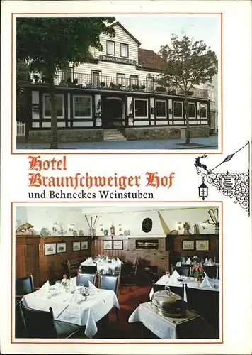 Bad Harzburg Hotel Braunschweiger Hof  Kat. Bad Harzburg