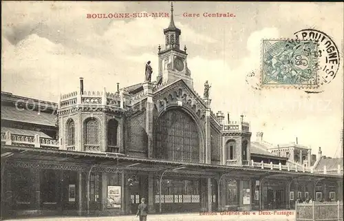 Boulogne sur Mer Bahnhof Kat. Boulogne sur Mer
