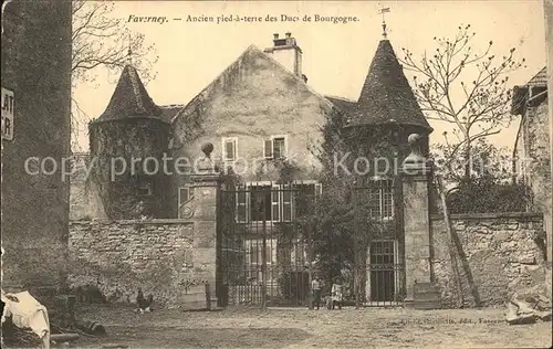 Faverney Ancien pied a terre des Ducs de Bourgogne Kat. Faverney