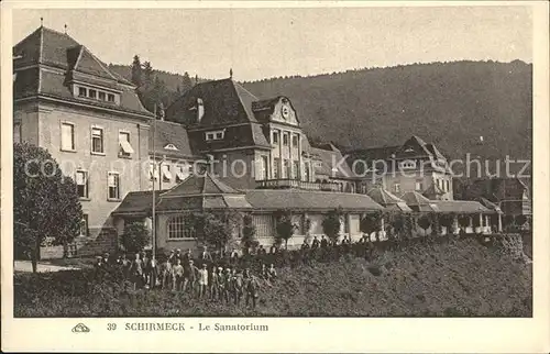 Schirmeck Sanatorium Kat. Schirmeck