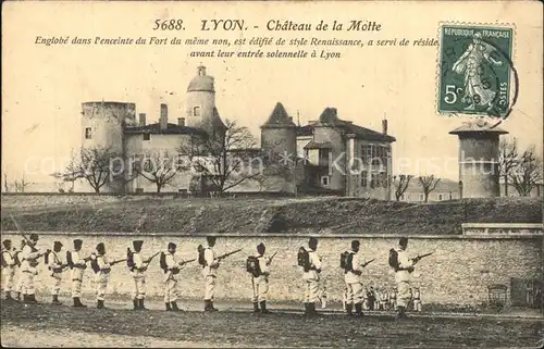 Lyon France Chateau de la Motte Kat. Lyon