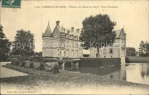 Lorrez le Bocage Preaux Chateau Kat. Lorrez le Bocage Preaux