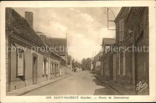 Saint Maixent Route de Montmirail Kat. Saint Maixent