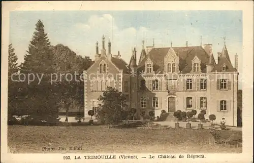 La Trimouille La Chateau de Regners Kat. La Trimouille