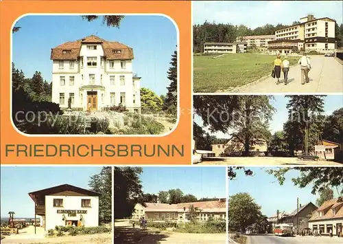 Friedrichsbrunn Harz Sanatorium Ernst Th?lmann Bettenhaus Kurt Dillge Kat. Friedrichsbrunn