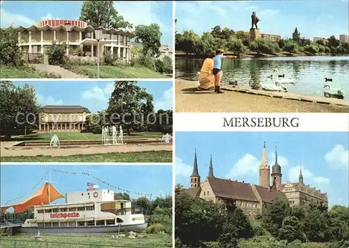 Merseburg Saale Schlossgarten Schloss Dom Kat. Merseburg