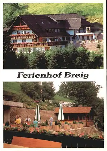 Oberharmersbach Ferienhof Breig Kat. Oberharmersbach