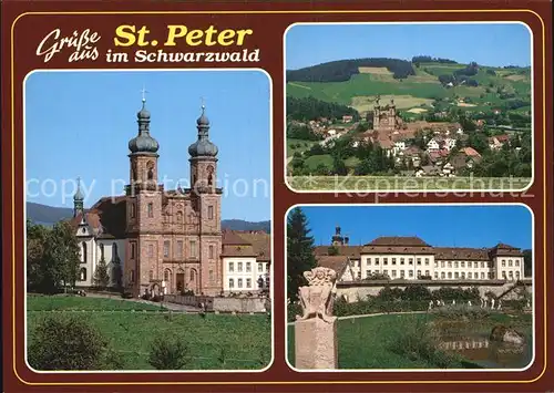 St Peter Schwarzwald Klosterkirche  Kat. St. Peter