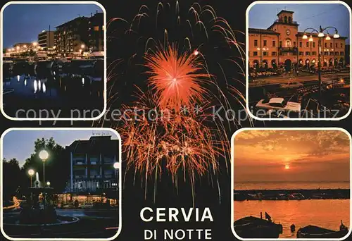 Cervia Nachtansichten Kat. 