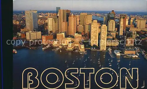 Boston Massachusetts The Waterfront Kat. Boston