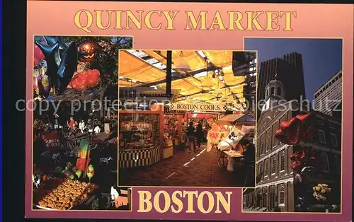 Boston Massachusetts Quincy Market Kat. Boston