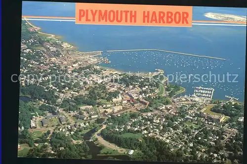 Plymouth Massachusetts Fliegeraufnahme Kat. Plymouth