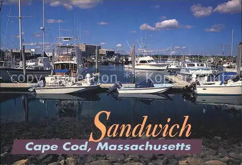 Cape Cod Mass. Sandwich Harbor Kat. 