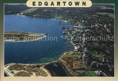Vineyard Haven Fliegeraufnahme Edgartown Kat. Vineyard Haven