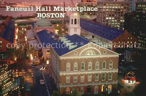 Boston Massachusetts Faneuil Hall Marketplace Kat. Boston