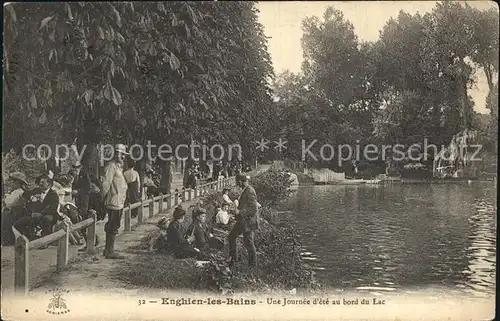 Enghien les Bains Une journee d ete au bord du Lac Kat. Enghien les Bains