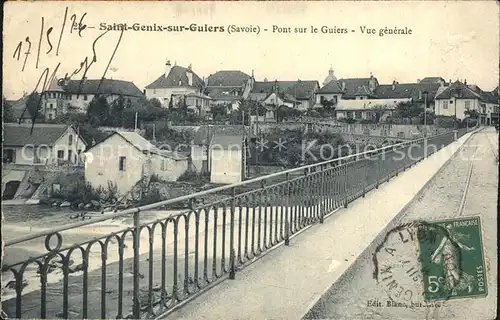 Saint Genix sur Guiers Pont sur le Guiers Kat. Saint Genix sur Guiers