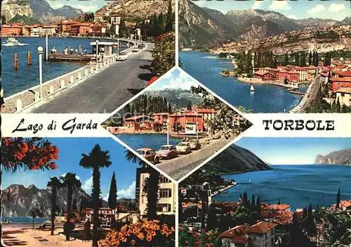 Torbole Lago di Garda Vista parcial Kat. Italien
