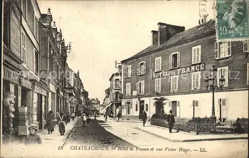Chateauroux Indre Hotel de France Rue Victor Hugo Kat. Chateauroux