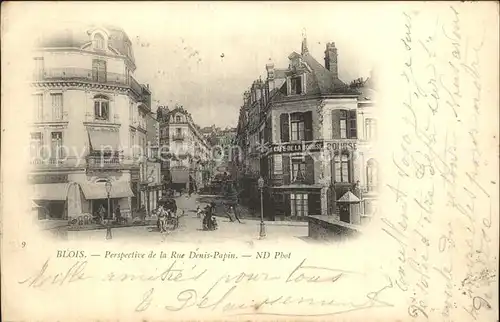 Blois Loir et Cher Rue Denis Papin Kat. Blois