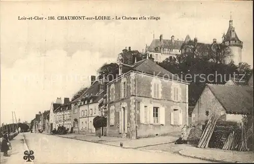 Chaumont sur Loire Le Chateau  Kat. Chaumont sur Loire