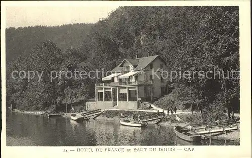 Villers le Lac Hotel de France Saut du Doubs Kat. Villers le Lac