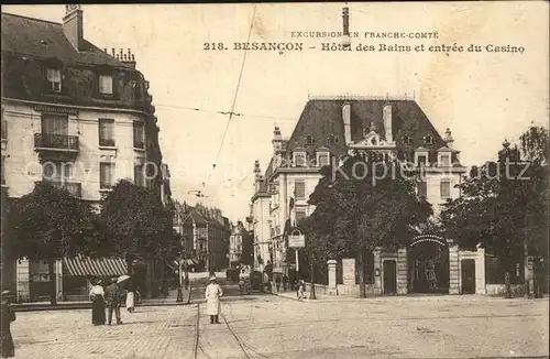 Besancon Doubs Hotel des Bains Kasino Kat. Besancon