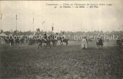 Compiegne Oise Fetes en l`Honneur de Jeanne d Arc Kat. Compiegne