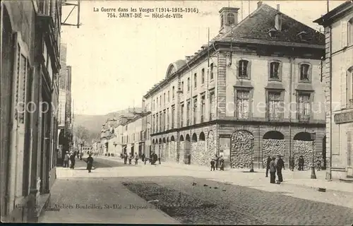 Saint Die des Vosges Hotel de Ville  Kat. Saint Die des Vosges