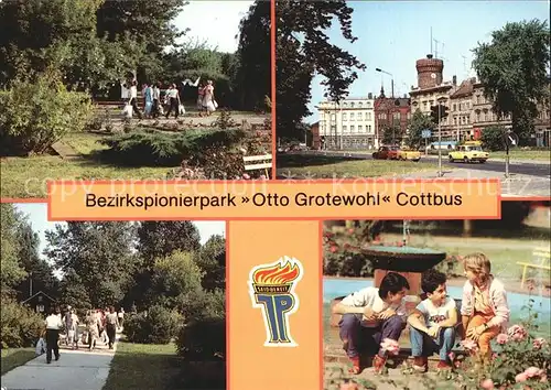 Cottbus Pionierpark Otto Grotewohl Kat. Cottbus