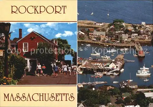 Rockport Massachusetts Fliegeraufnahme  Kat. Rockport