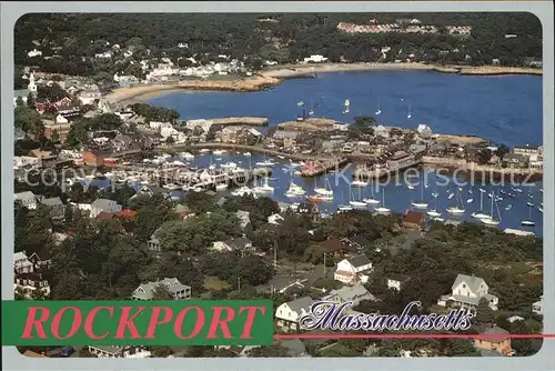 Rockport Massachusetts Fliegeraufnahme Kat. Rockport